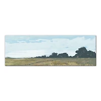 Distant Trees 36" x 12" Canvas Wall Art