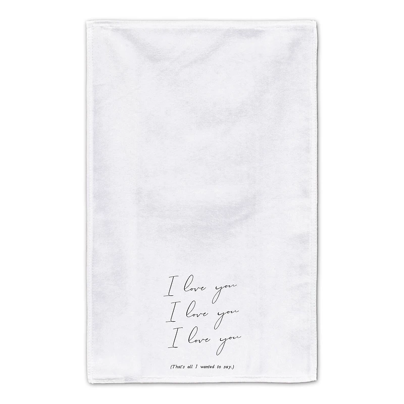 I Love You, That's All 16" x 25" Towel Set