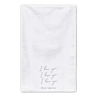 I Love You, That's All 16" x 25" Towel Set