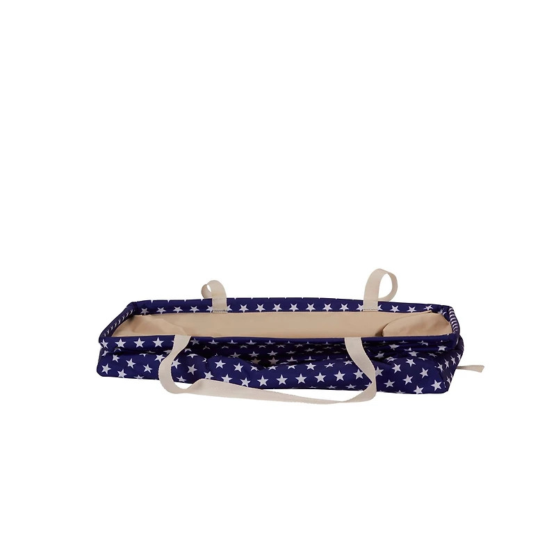 Household Essentials Krush® Blue Stars Canvas Tote