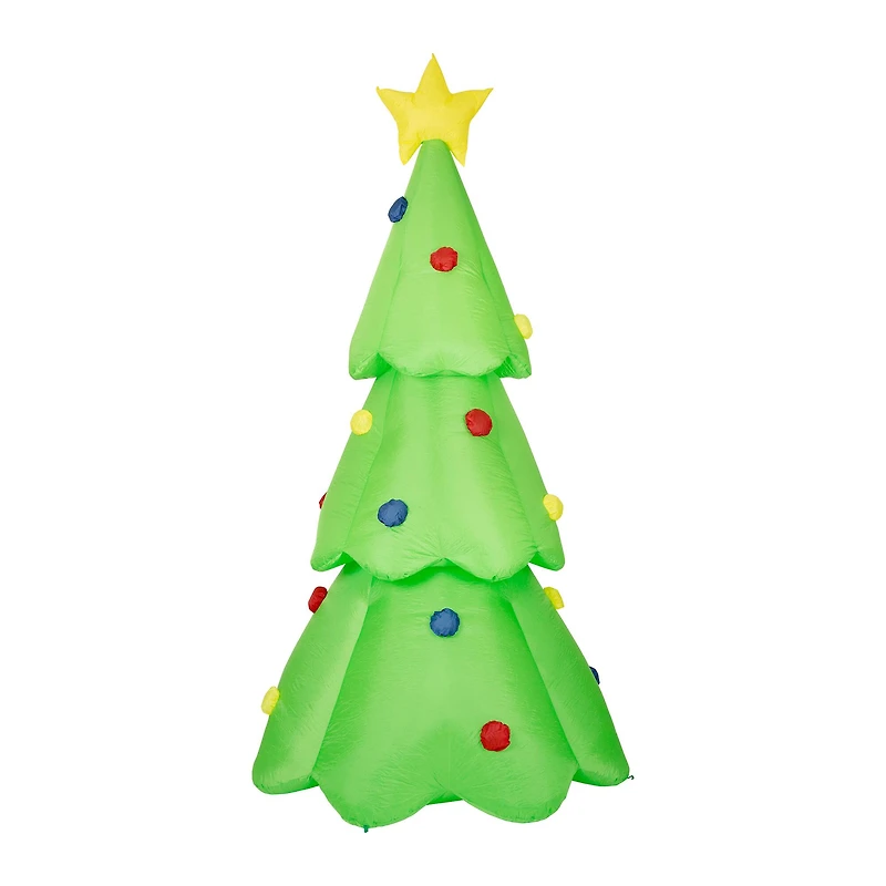 Glitzhome® 9ft. LED Inflatable Christmas Tree