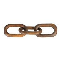 Hello Honey® 19" Reclaimed Wood Chain Accent