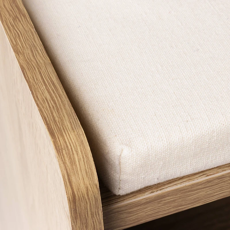 32" Shoe Rack Bench Storage Unit