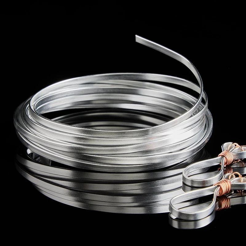 12 Pack: 18 Gauge Flat Silver Wire by Bead Landing™