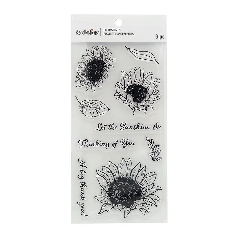 Sunflowers Clear Stamps by Recollections™