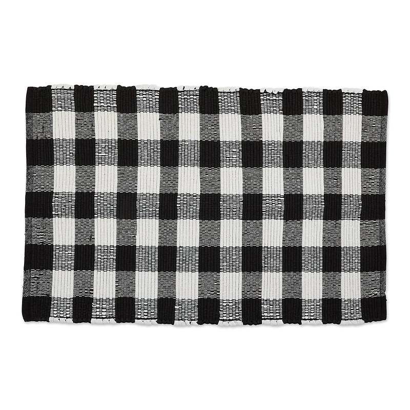DII® Buffalo Check Rag Rug