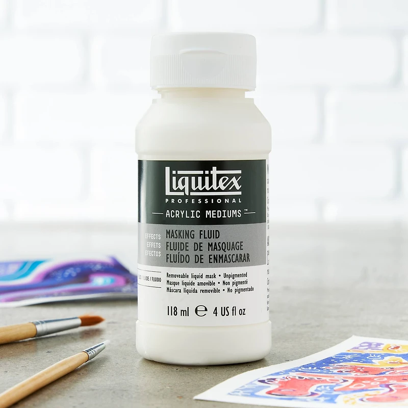 Liquitex Professional Acrylic Mediums™ 4oz. Masking Fluid