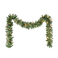 9ft. Pre-Lit Pine Garland