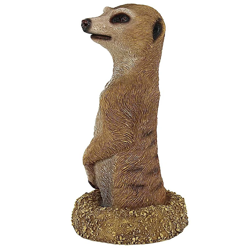 Design Toscano 9.5" Hole in One Meerkat Garden Statue