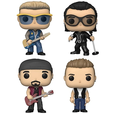 Funko POP! Rocks: U2 ZooTV Collectors Set