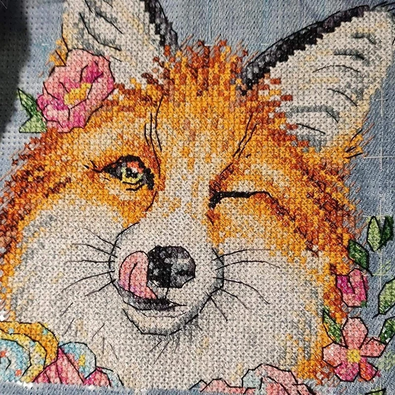 MP Studia Ginger Beauty Cross Stitch Kit