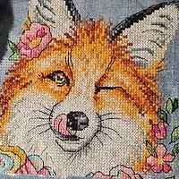 MP Studia Ginger Beauty Cross Stitch Kit