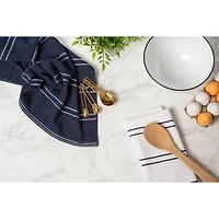 J&M Blue Ribbed Terry Dishtowels, 6ct.