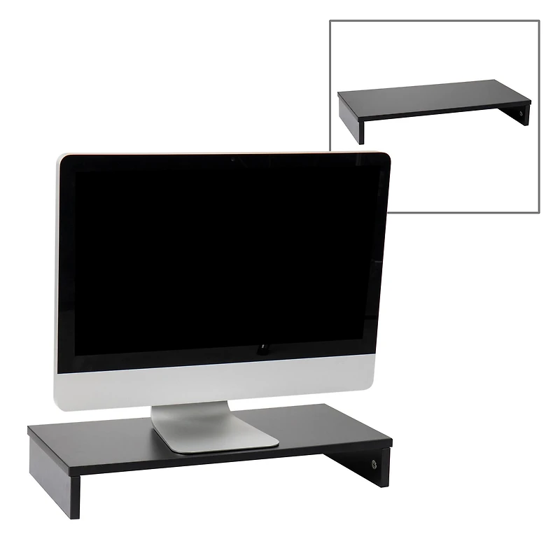 Mind Reader Woodland Collection Monitor Stands