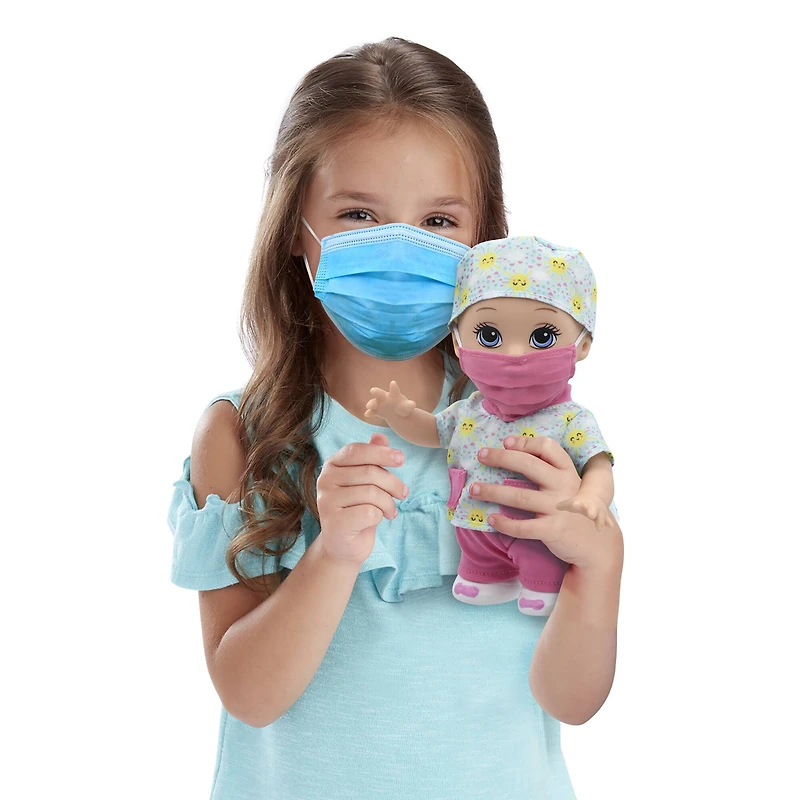 Little Darlings 8" Teal Playtime Doll Friend Hero