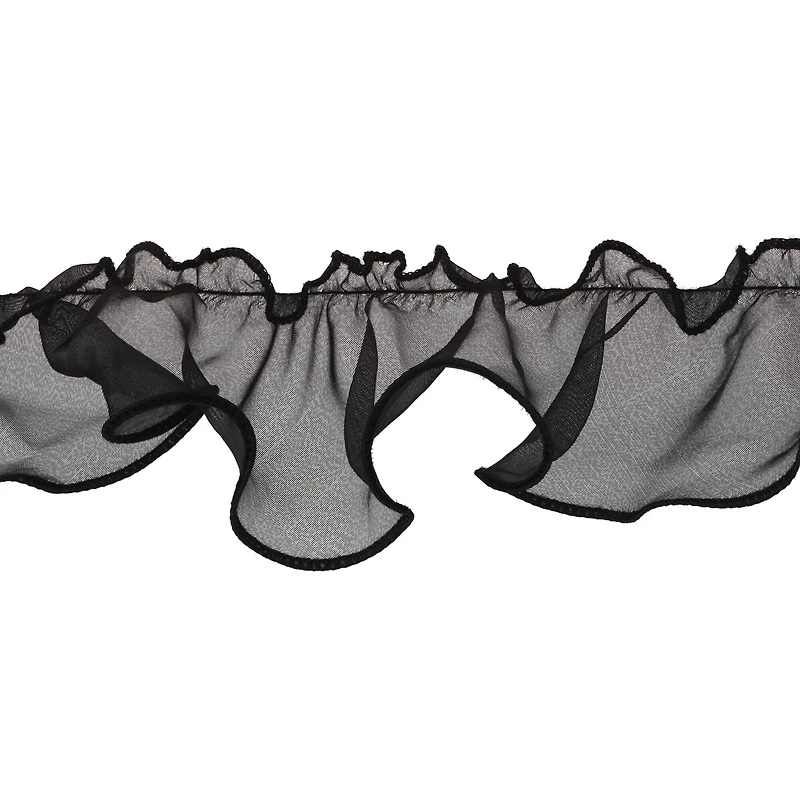 3" Organza Ruffle Wired Trim by Celebrate It