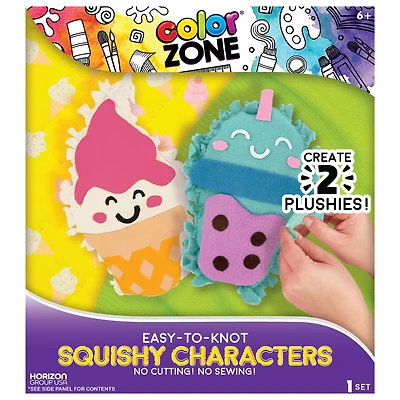 Color Zone® Easy-to-Knot Squishy Characters