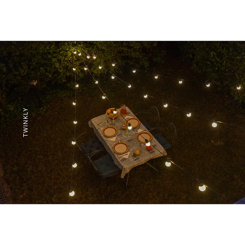 Twinkly™ Gen II 20ct. LED RGB Smart Festoon Light Strings