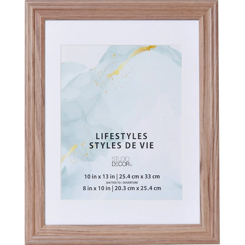 Lifestyles Brown Frame with Mat by Studio Décor