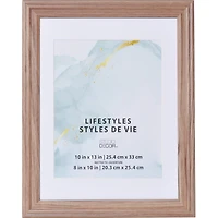 Lifestyles Brown Frame with Mat by Studio Décor
