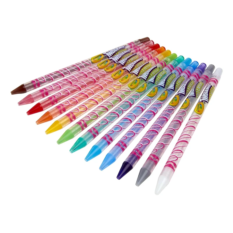 Crayola® Twistables™ Bold & Bright Colored Pencils, 12ct.