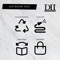 DII® Ikat Outdoor Rug
