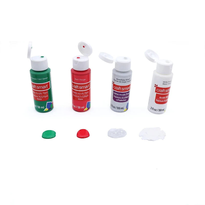 Peppermint Plaid Acrylic Paint Value Set by Craft Smart®