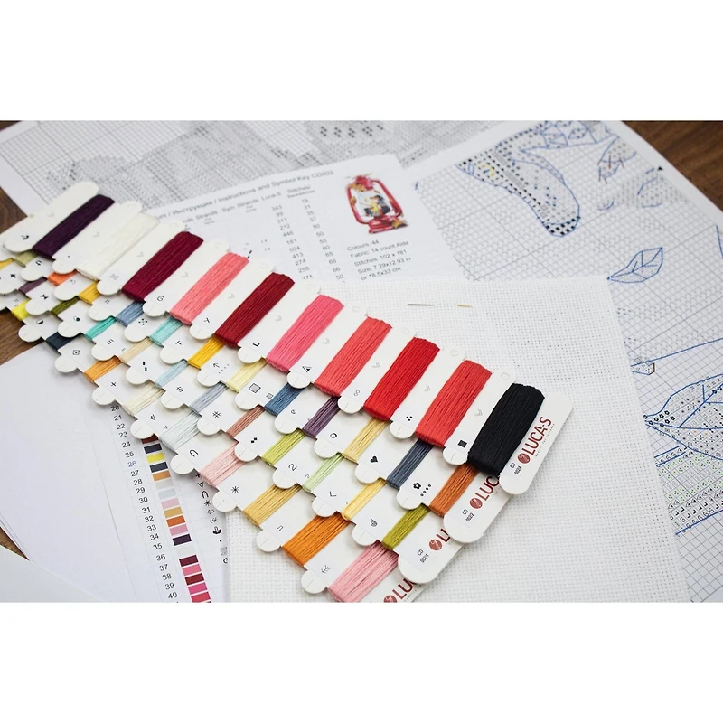 Luca-S Together Is Warmer Counted Cross-Stitch Kit