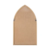 Glitzhome® 19.75" Wooden Gold Foil Nativity Scene Wall Decor
