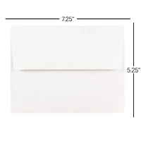 JAM Paper White A7 Invitation Envelopes