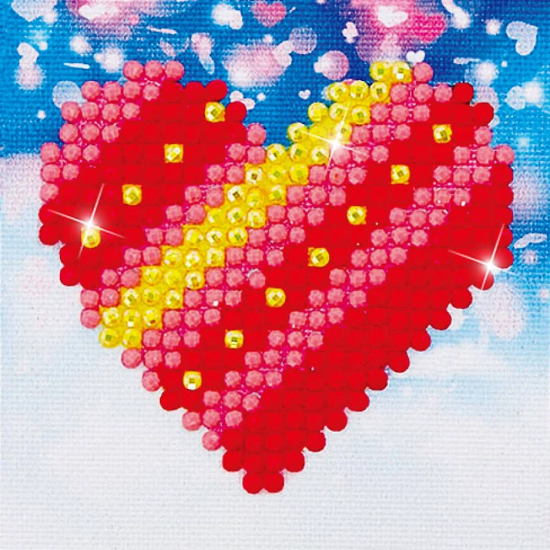 Diamond Dotz® Patchwork Heart Diamond Painting Kit