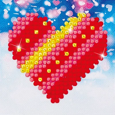 Diamond Dotz® Patchwork Heart Diamond Painting Kit
