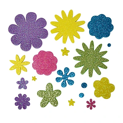 Foam Stickers, Flowers by Creatology™