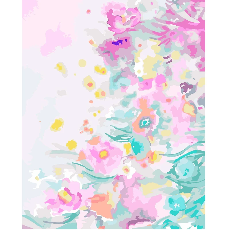 16" x 20" Flowers Paint-by-Number Kit by Artist's Loft®