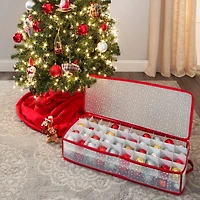 Simplify Red Ornament Storage Organizer