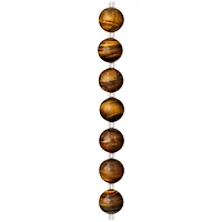 Amber Tiger Eye Round Beads, 14mm by Bead Landing™
