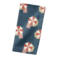Umbrella Print Cotton Twill Napkin