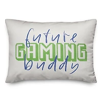 20" x 14" Future Gaming Buddy Indoor/Outdoor Throw Pillow