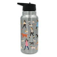 Dog Walking Pattern 32oz. Tumbler