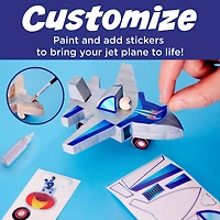 Creativity for Kids® Buildeez!™ Ace Jet Plane Wooden Model Set