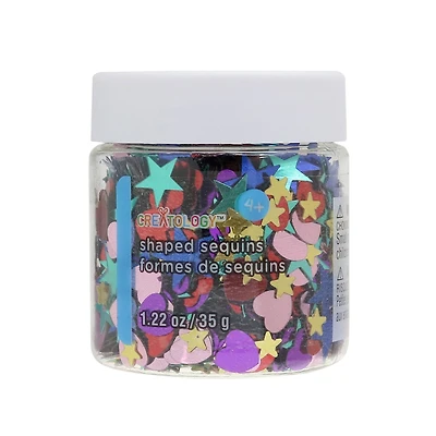 Heart & Star Shaped Sequins by Creatology™