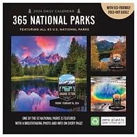 TF Publishing 365 National Parks Daily Desktop Calendar