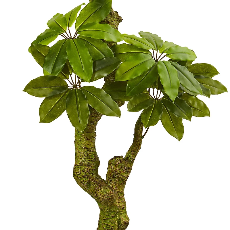 6ft. Potted UV Resistant Umbrella Artificial Tree