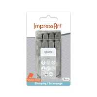 ImpressArt® 6mm Sports Metal Stamps Pack