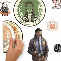 RoomMates Marvel Loki Peel & Stick Wall Decals