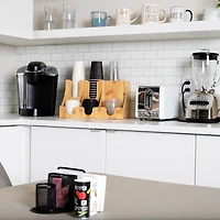 Mind Reader 2-Tier Bamboo Organizer