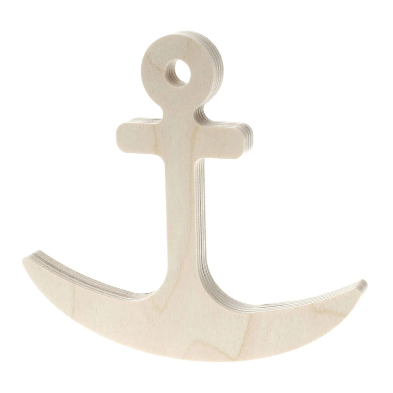 Leisure Arts® 6" Rocking Anchor Wood Shape