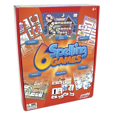 Junior Learning® 6 Spelling Games