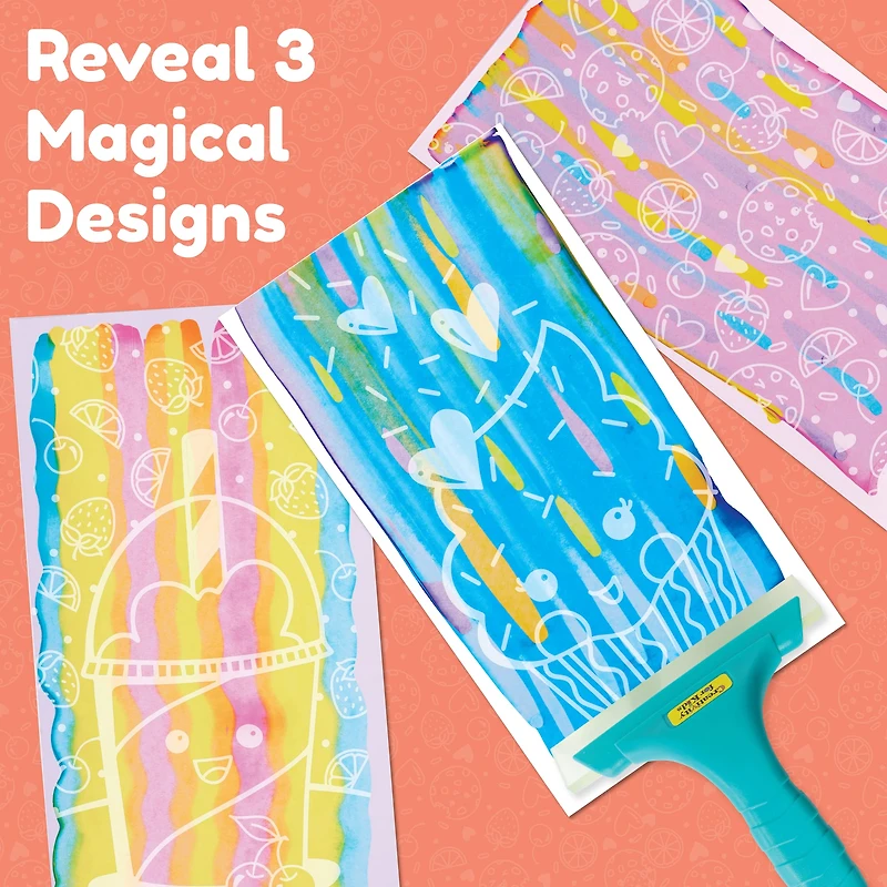 Creativity for Kids® Kawaii Squeegeez Magic Reveal Art