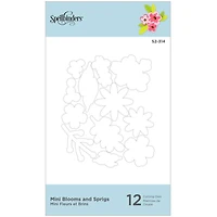 Spellbinders® Mini Blooms & Sprigs Etched Die Set